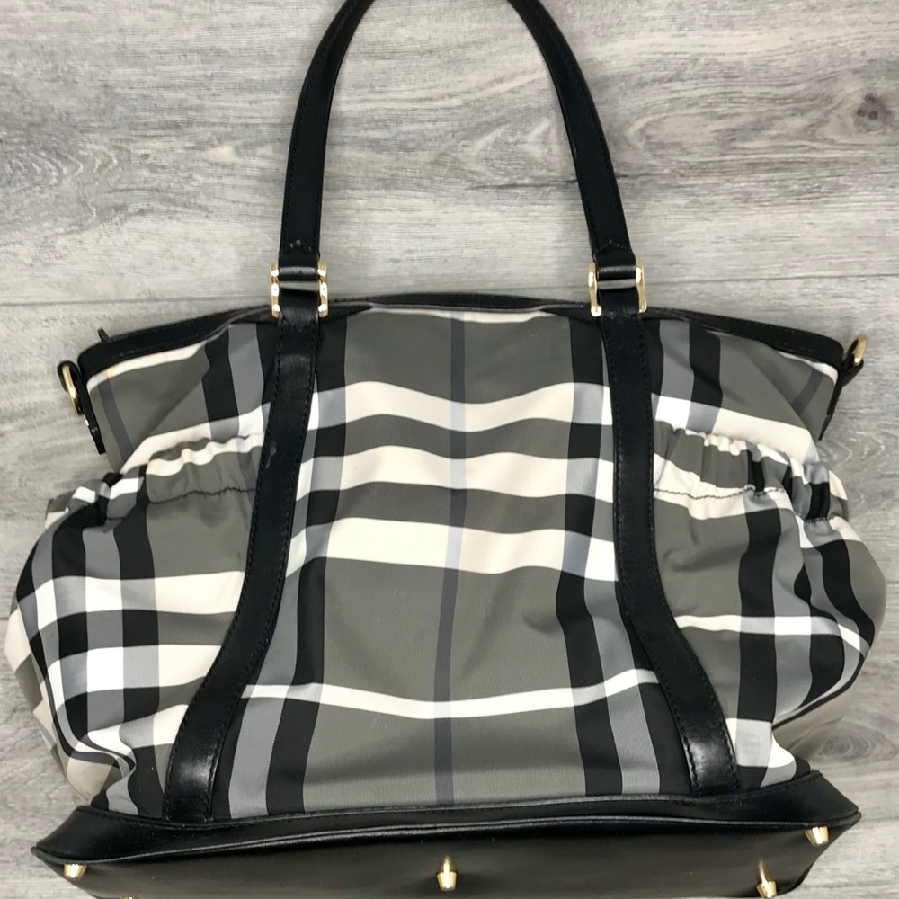 Burberry Beat Check Diaper Bag